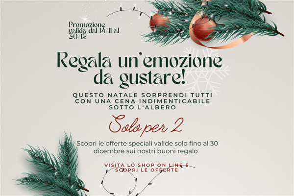 A NATALE FAI UN REGALO DI GUSTO